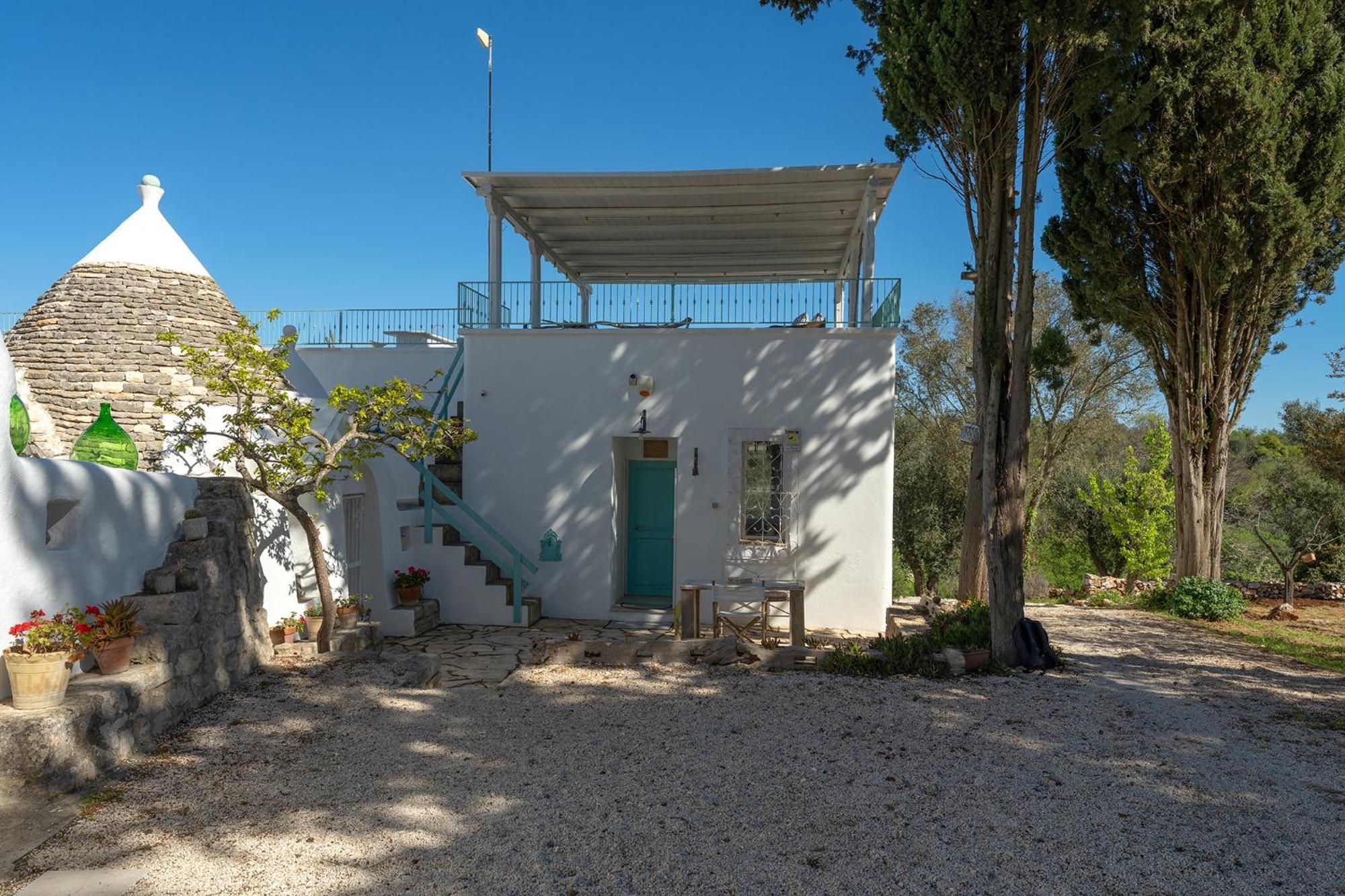 Trullo Turchese Fabiola Villa Kellie Messapica Kültér fotó