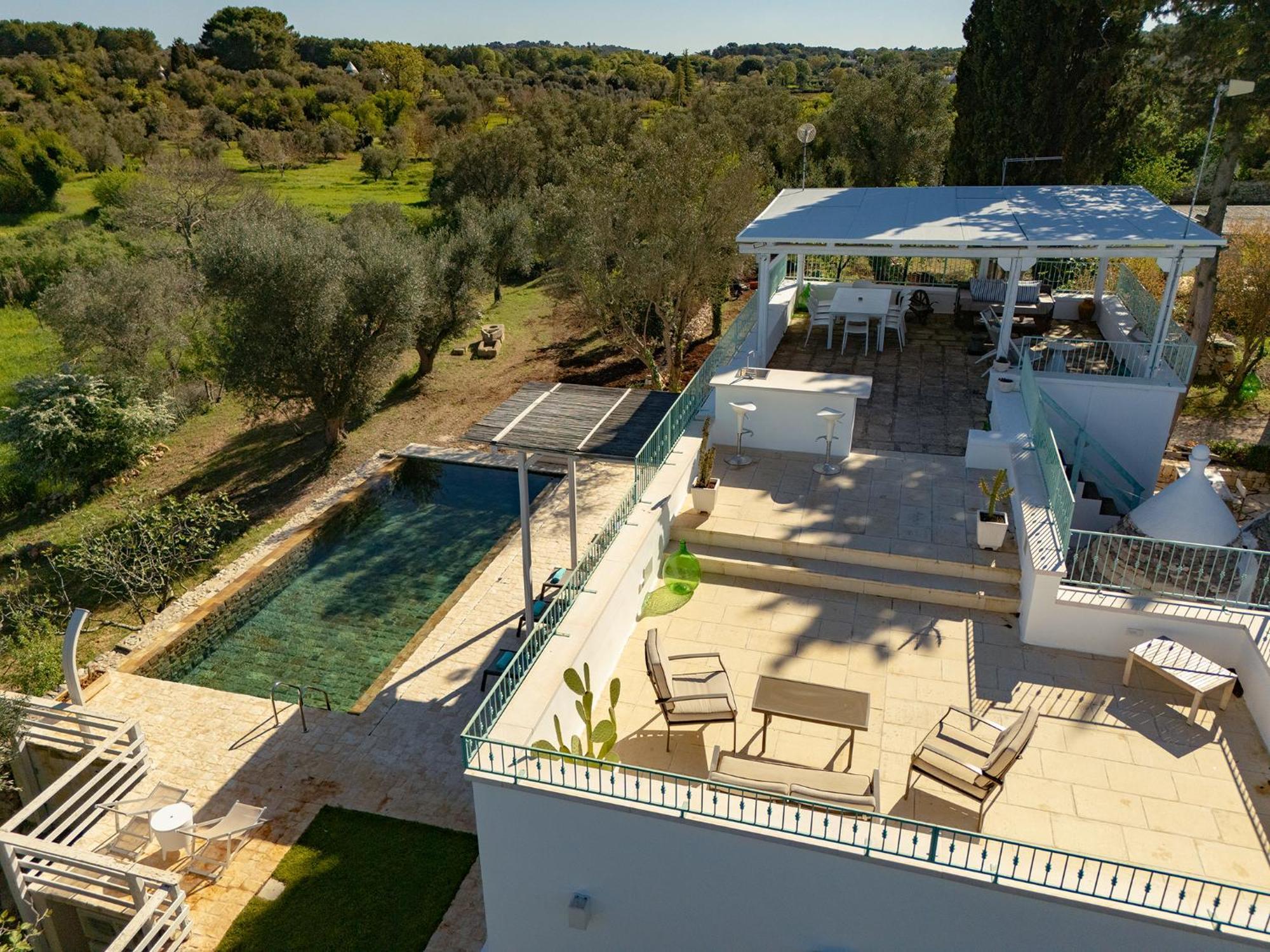 Trullo Turchese Fabiola Villa Kellie Messapica Kültér fotó